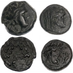 Ancient Greece Kallatis Lot of 2 Coins 450 300 BC