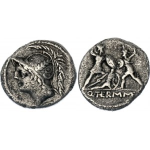 Roman Republic Denarius 103 BC Q. Thermus M. f.