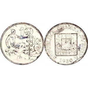 Czechoslovakia 10 Korun 1930