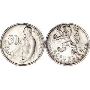 Czechoslovakia 50 Korun 1947