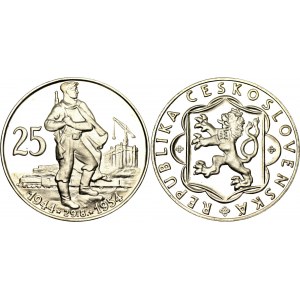 Czechoslovakia 25 Korun 1954