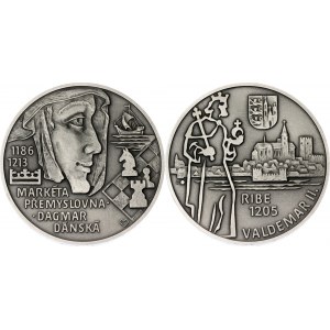 Czech Republic Silver Medal Famous Brides - Margaret of Premyslid 2022 (ND)
