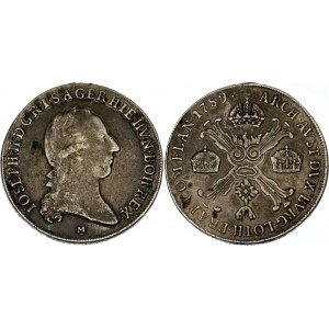 Austrian Netherlands 1 Kronenthaler 1789 M