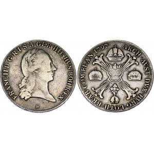 Austrian Netherlands 1 Kronentaler 1797 B
