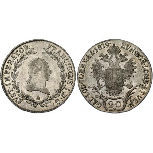 Austria 20 Kreuzer 1819 A