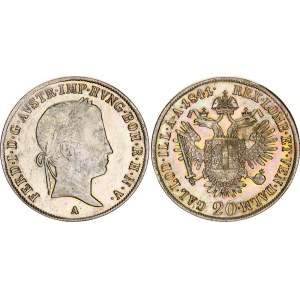 Austria 20 Kreuzer 1841 A