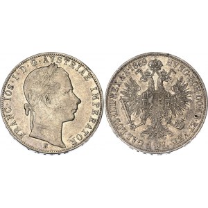 Austria 1 Florin 1859 B