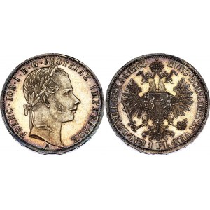 Austria 1 Florin 1863 A