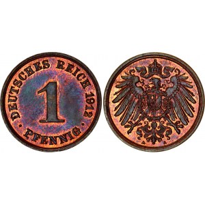 Germany - Empire 1 Pfennig 1912 A