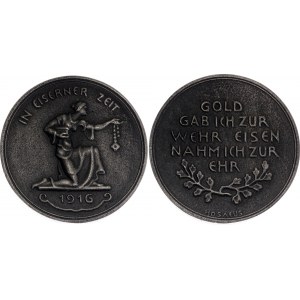 Germany - Empire Iron Medal In Eiserner Zeit 1916