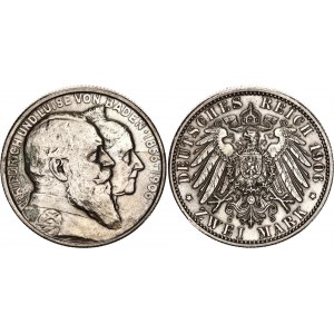 Germany - Empire Wurttemberg 3 Mark 1911 F