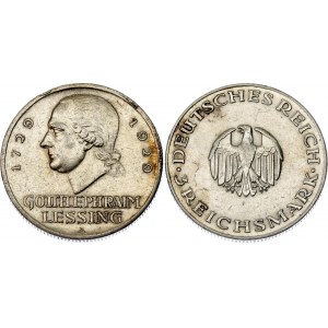 Germany - Weimar Republic 3 Reichsmark 1929 A