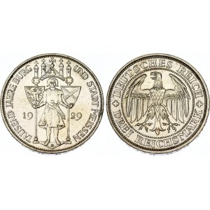 Germany - Weimar Republic 3 Reichsmark 1929 E