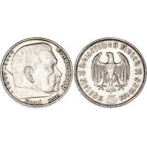 Germany - Third Reich 5 Reichsmark 1935 A
