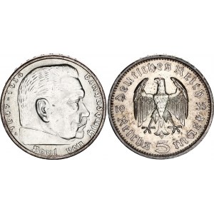 Germany - Third Reich 5 Reichsmark 1936 A