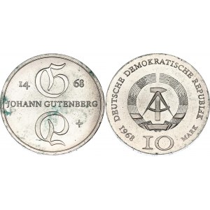 Germany - DDR 10 Mark 1968