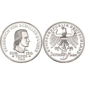 Germany - FRG 5 Deutsche Mark 1955 (2002) F Collectors Copy