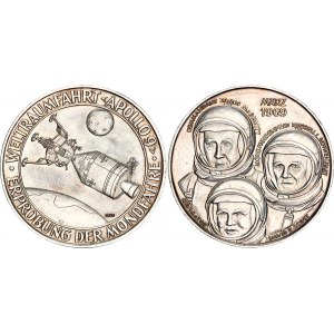 Germany - FRG Commemorative Silver Medal Apollo IX - testing of the Lunar Module 1969