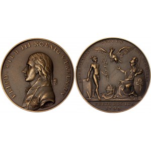 Germany - FRG Commemorative Medal Friedrich Wilhelm III - Werden 1799 1981