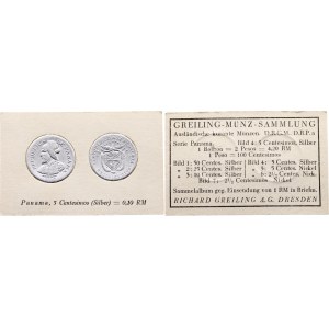Panama 5 Centavos 1904