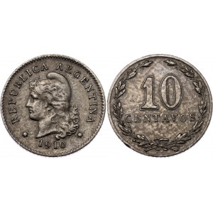Argentina 10 Centavos 1910