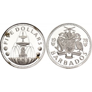 Barbados 5 Dollars 1978