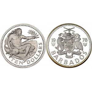 Barbados 10 Dollars 1978