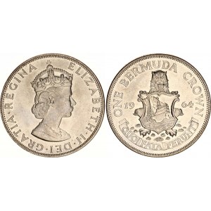 Bermuda 1 Crown 1964