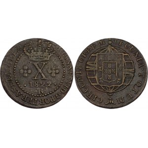 Brazil 10 Reis 1822 R