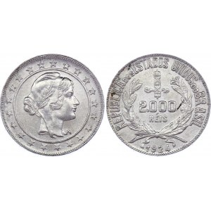 Brazil 2000 Reis 1924