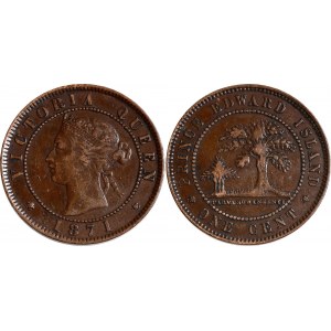 Canada Prince Edward Island 1 Cent 1871