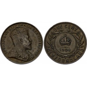 Canada Newfoundland 1 Cent 1904 H