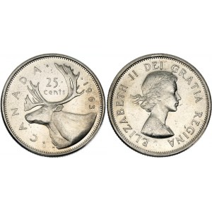 Canada 25 Cents 1963