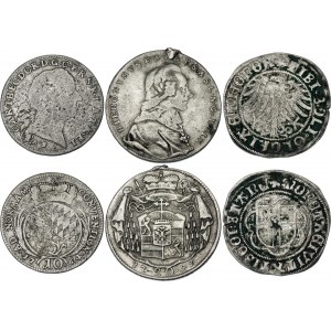 German States Lot of 3 Silver Coins 1499 - 1792