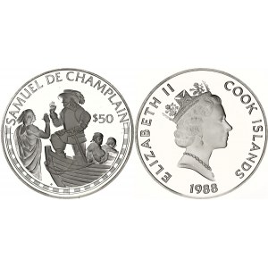 Cook Islands 50 Dollars 1988 FM