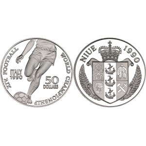 Niue 50 Dollars 1990