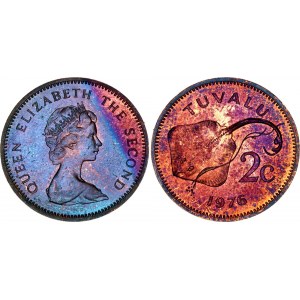 Tuvalu 2 Cents 1976