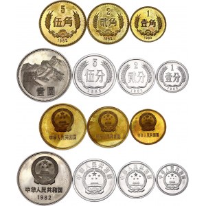 China Republic Annual Coin Set 1982