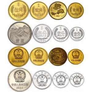 China Republic Annual Coin Set 1984
