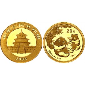 China Republic 20 Yuan 2006