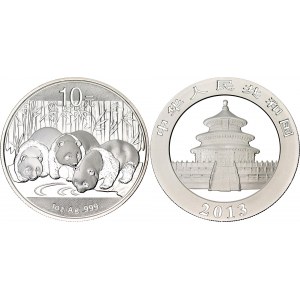 China Republic 10 Yuan 2013