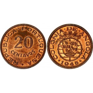 Angola 20 Centavos 1948