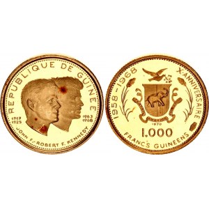 Guinea 1000 Francs 1970