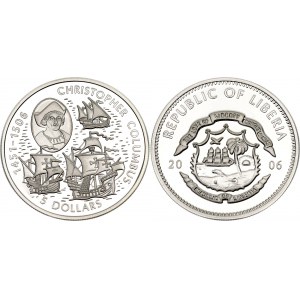Liberia 5 Dollars 2006