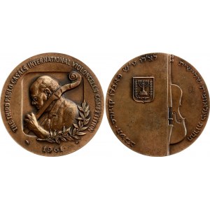 Israel Bronze Medal 3rd Pablo Casals International Violoncello Competition 1961 (1962)