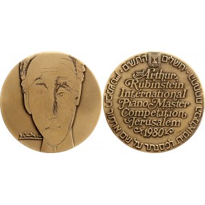 Israel Bronze Medal 3rd Arthur-Rubinstein International Piano Master Competition in Jerusalem 1980