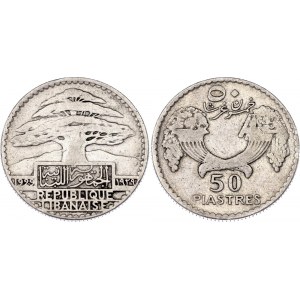 Lebanon 50 Piastres 1929