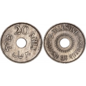 Palestine 20 Mils 1933