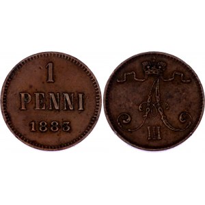 Russia - Finland 1 Penni 1883