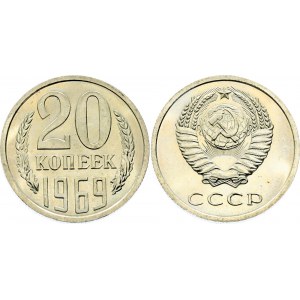 Russia - USSR 20 Kopeks 1969